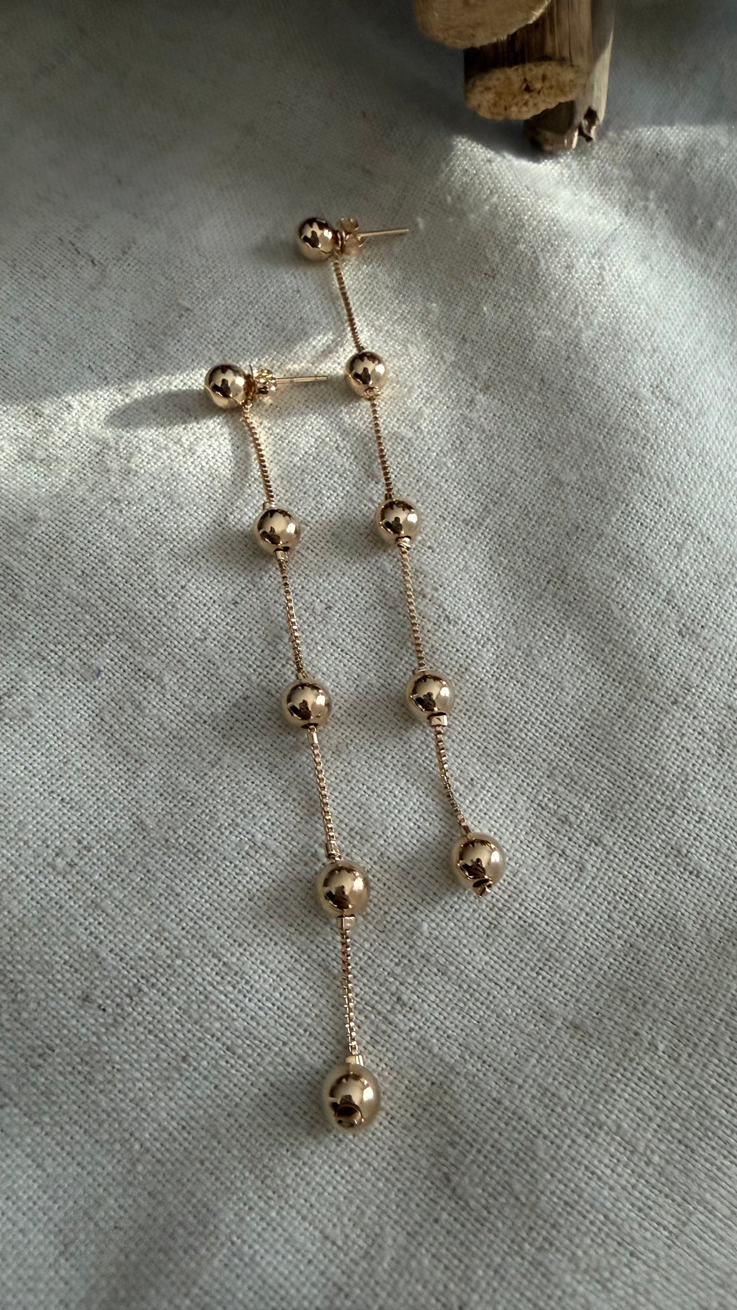 Casablanca Gold Drop Earrings