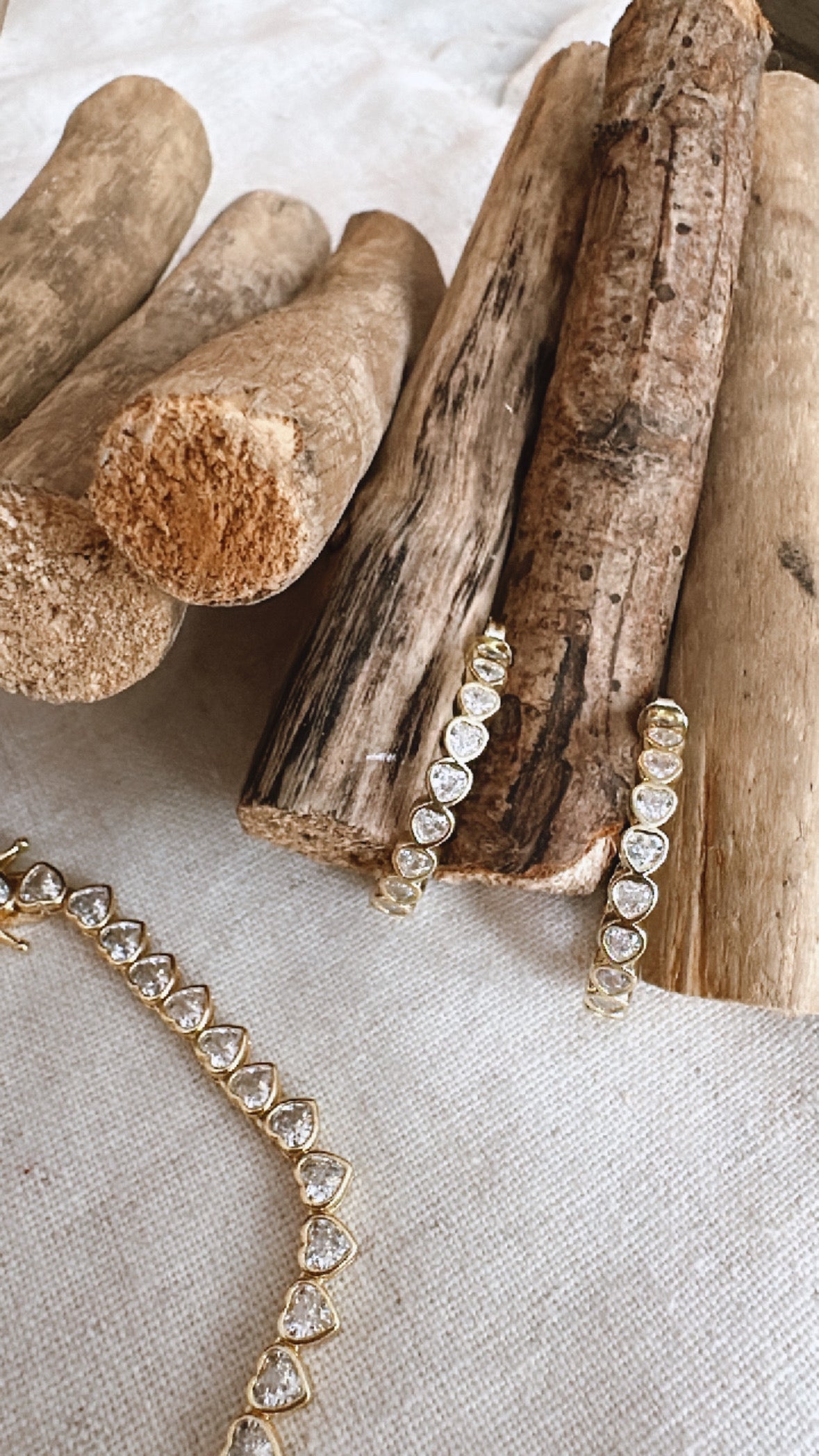 Queen of Hearts Hoop Earrings