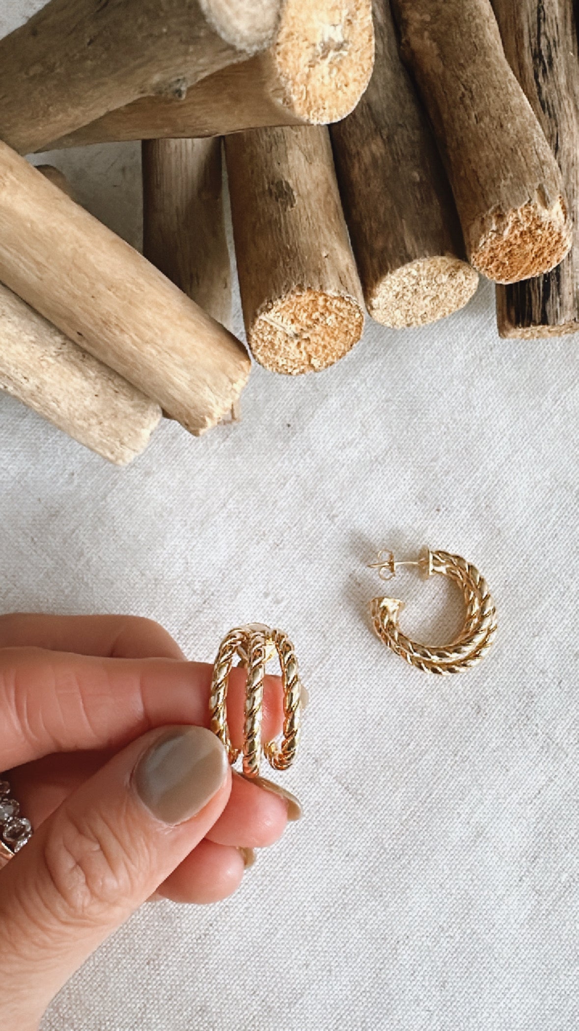 Triple Threat Earrings