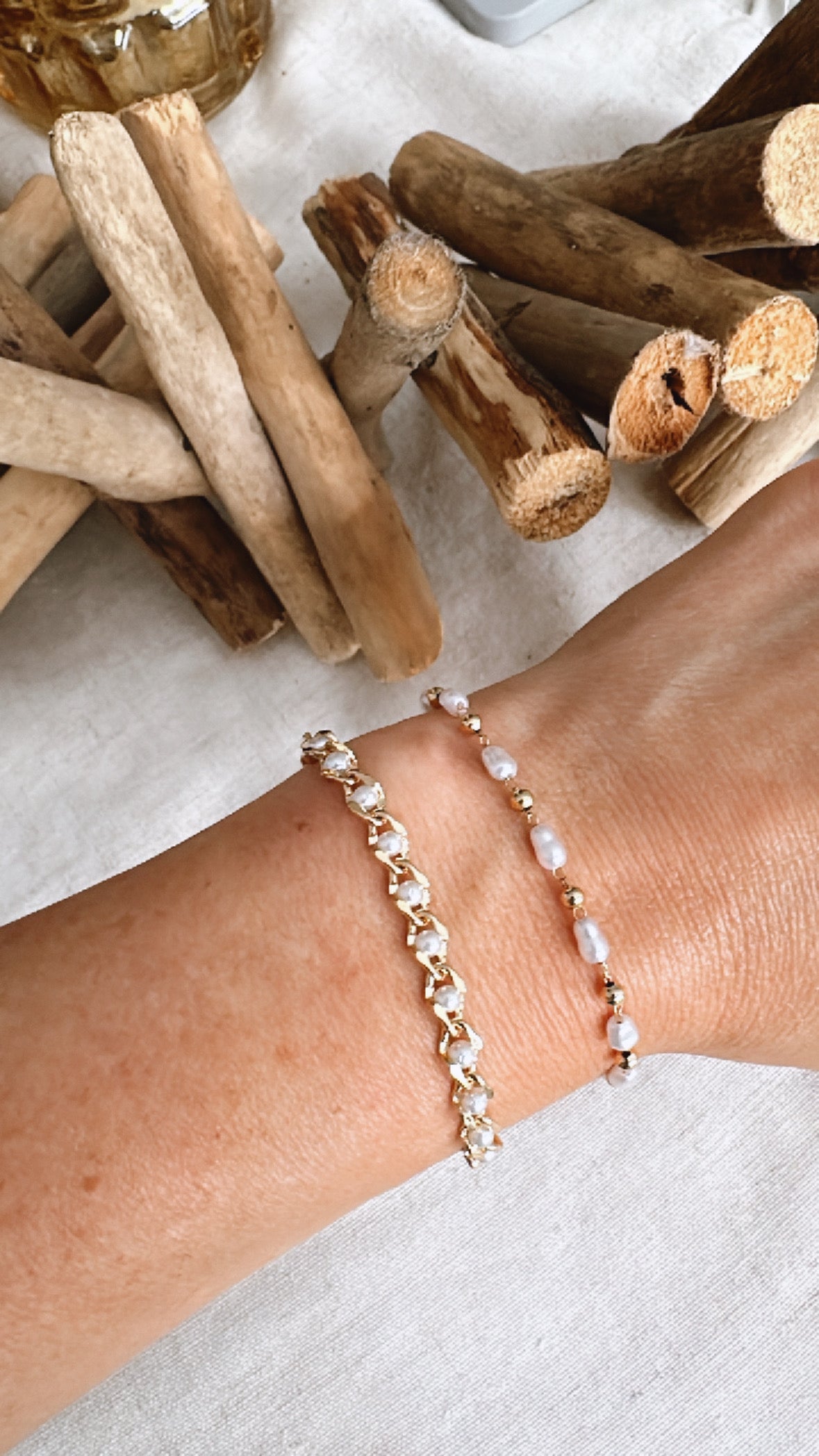 Pearl Eye Bracelet