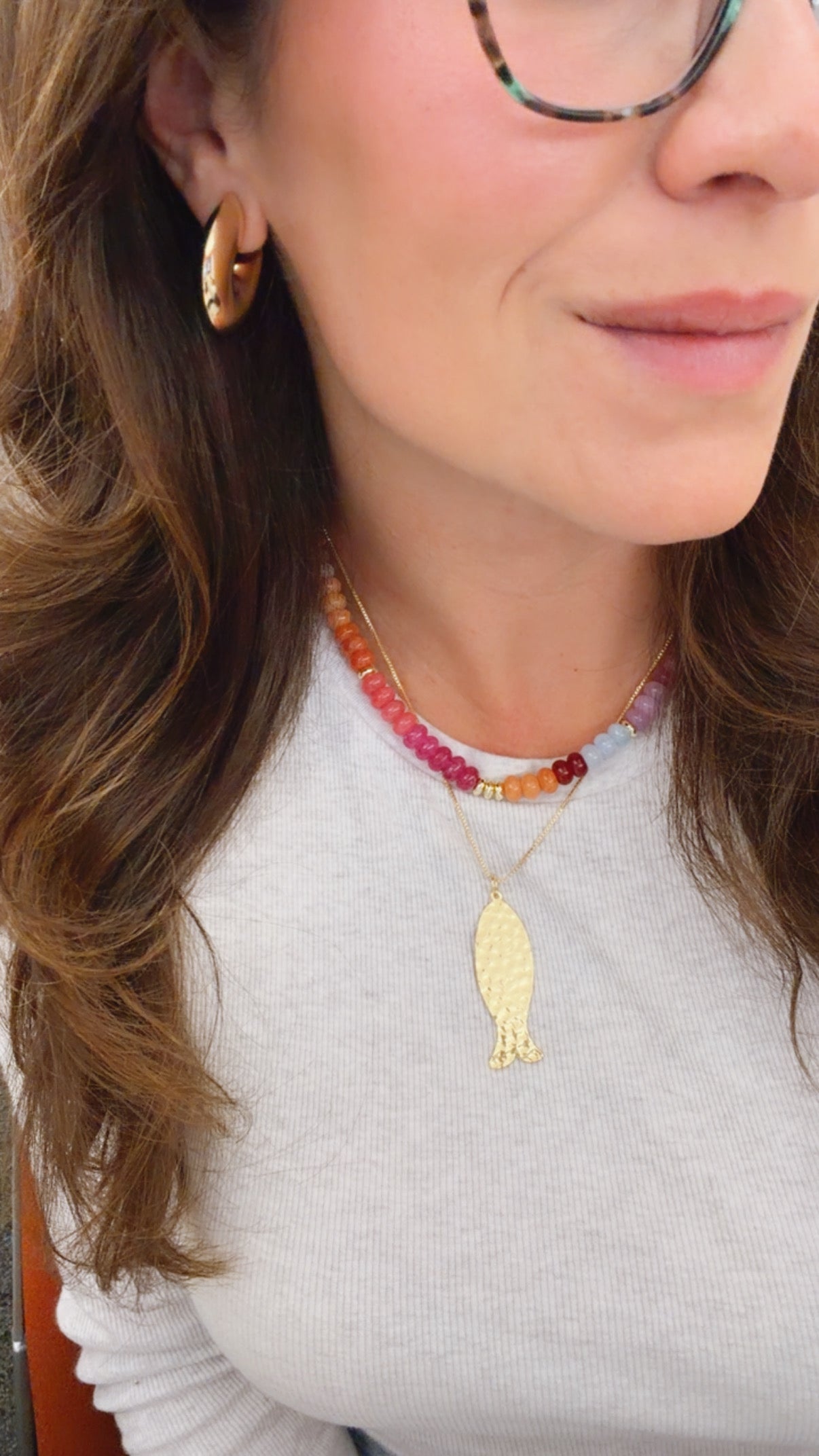 Soleil Hoop Earrings