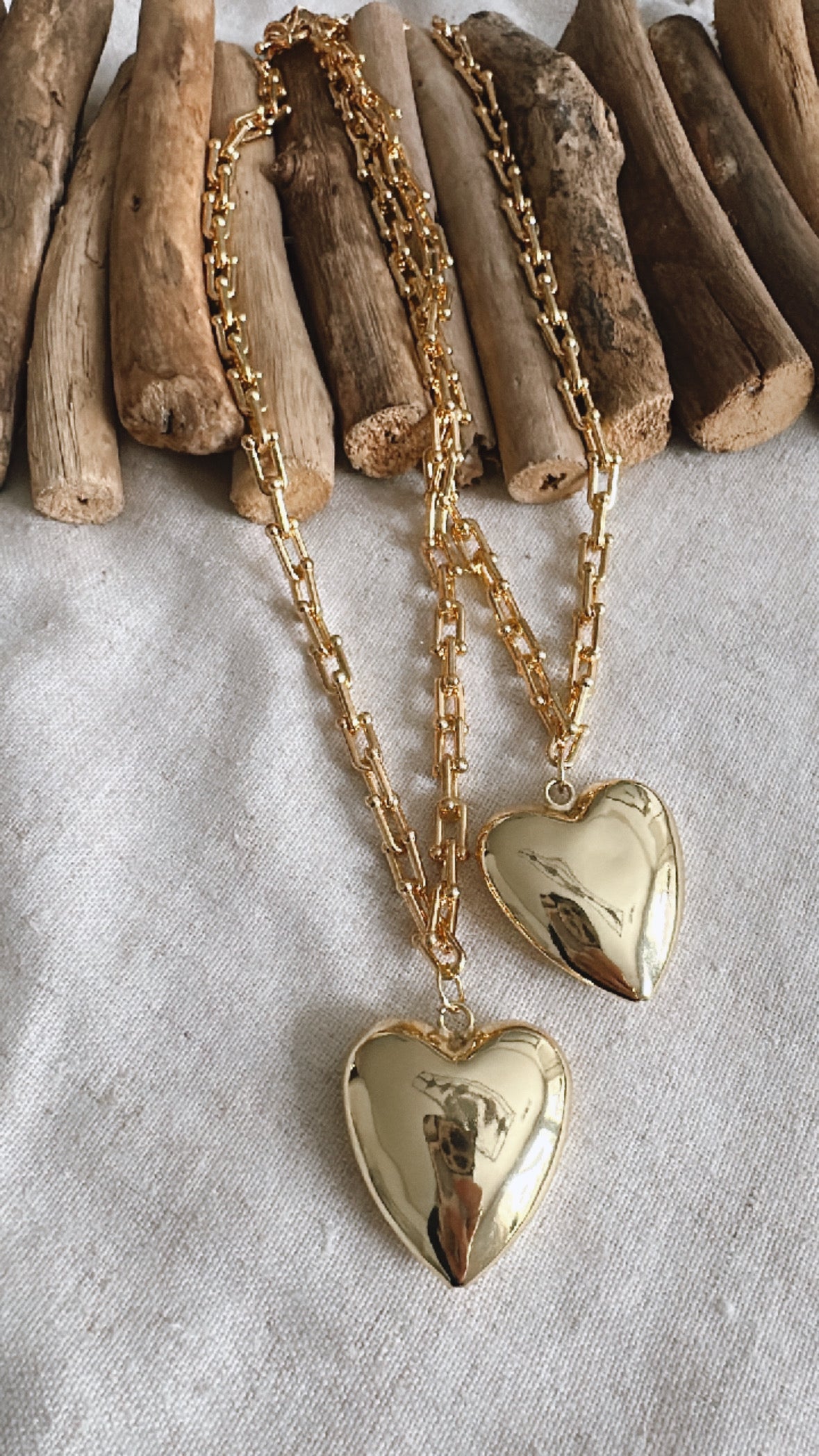Big Heart of Gold Necklace