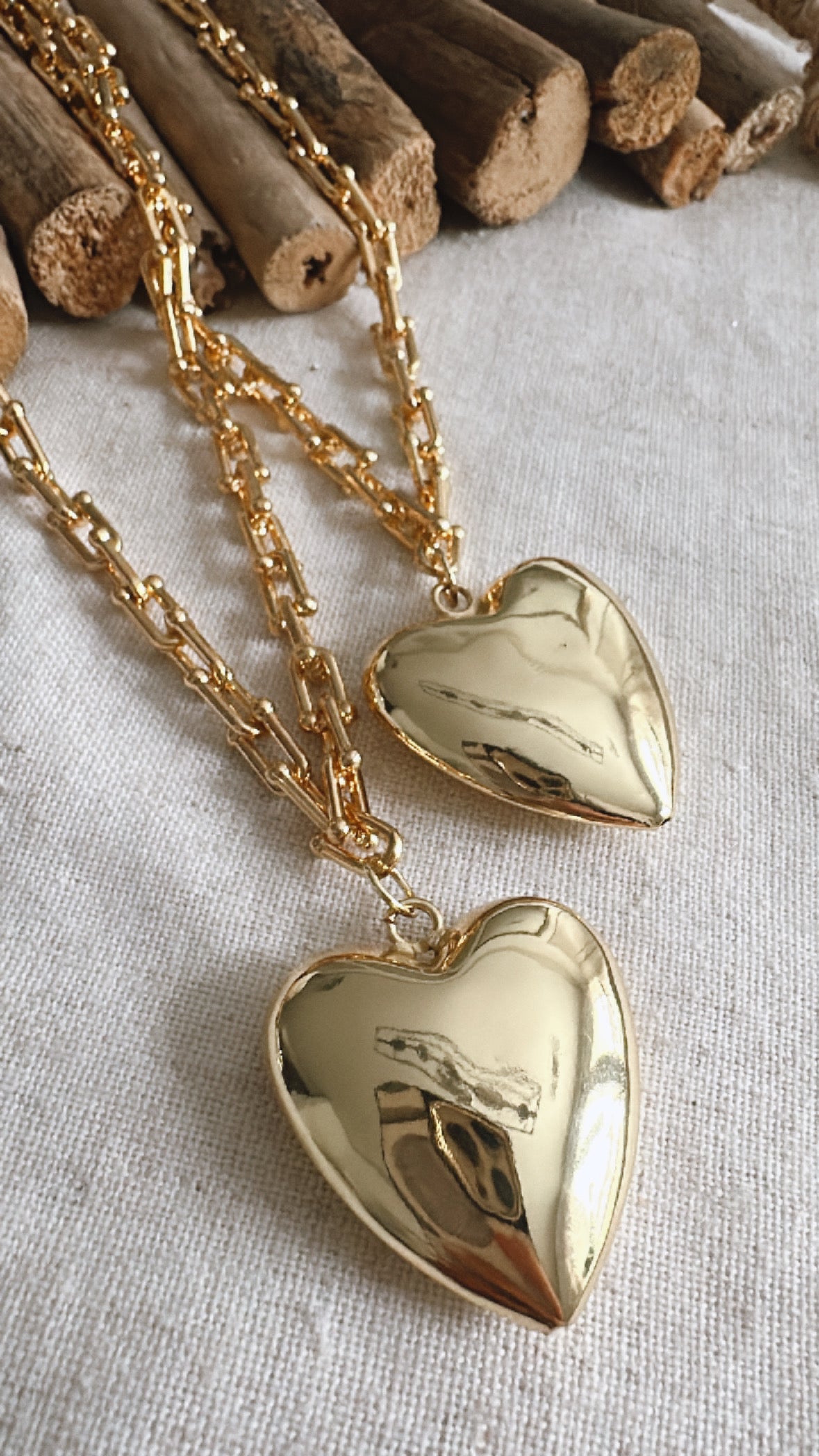Big Heart of Gold Necklace