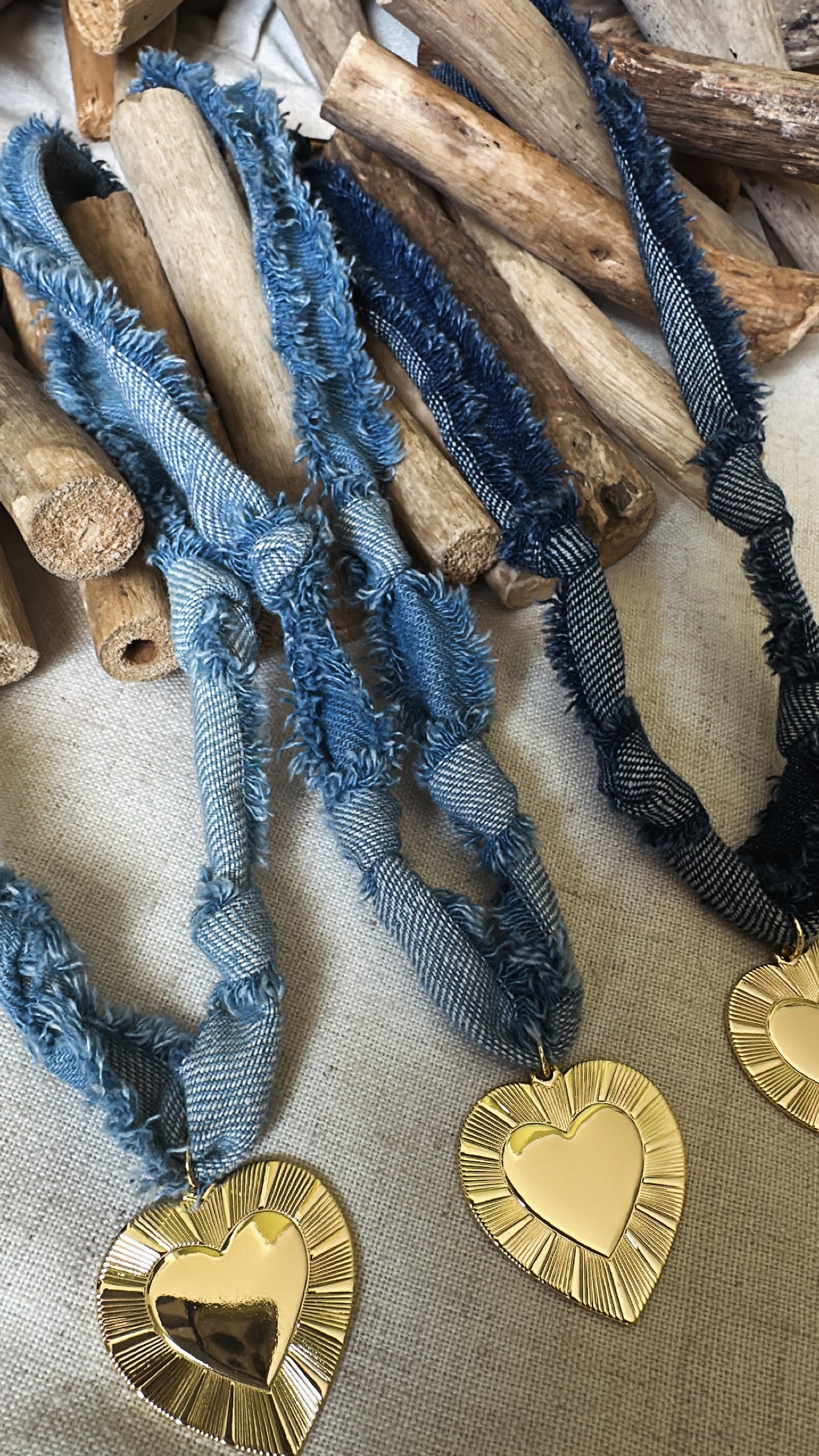 Blue Jean Baby Necklace