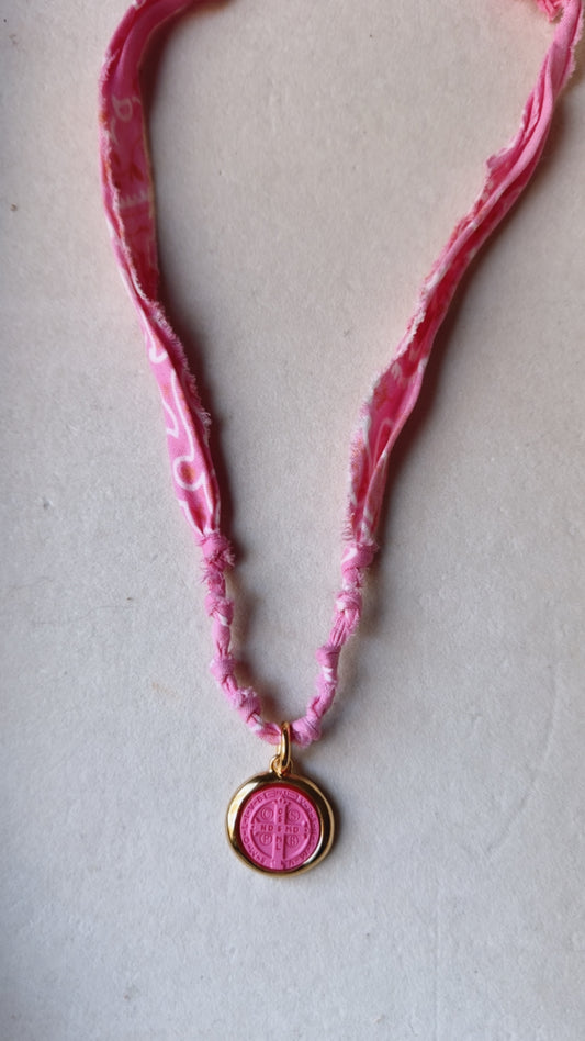 Bandana Charm Necklace