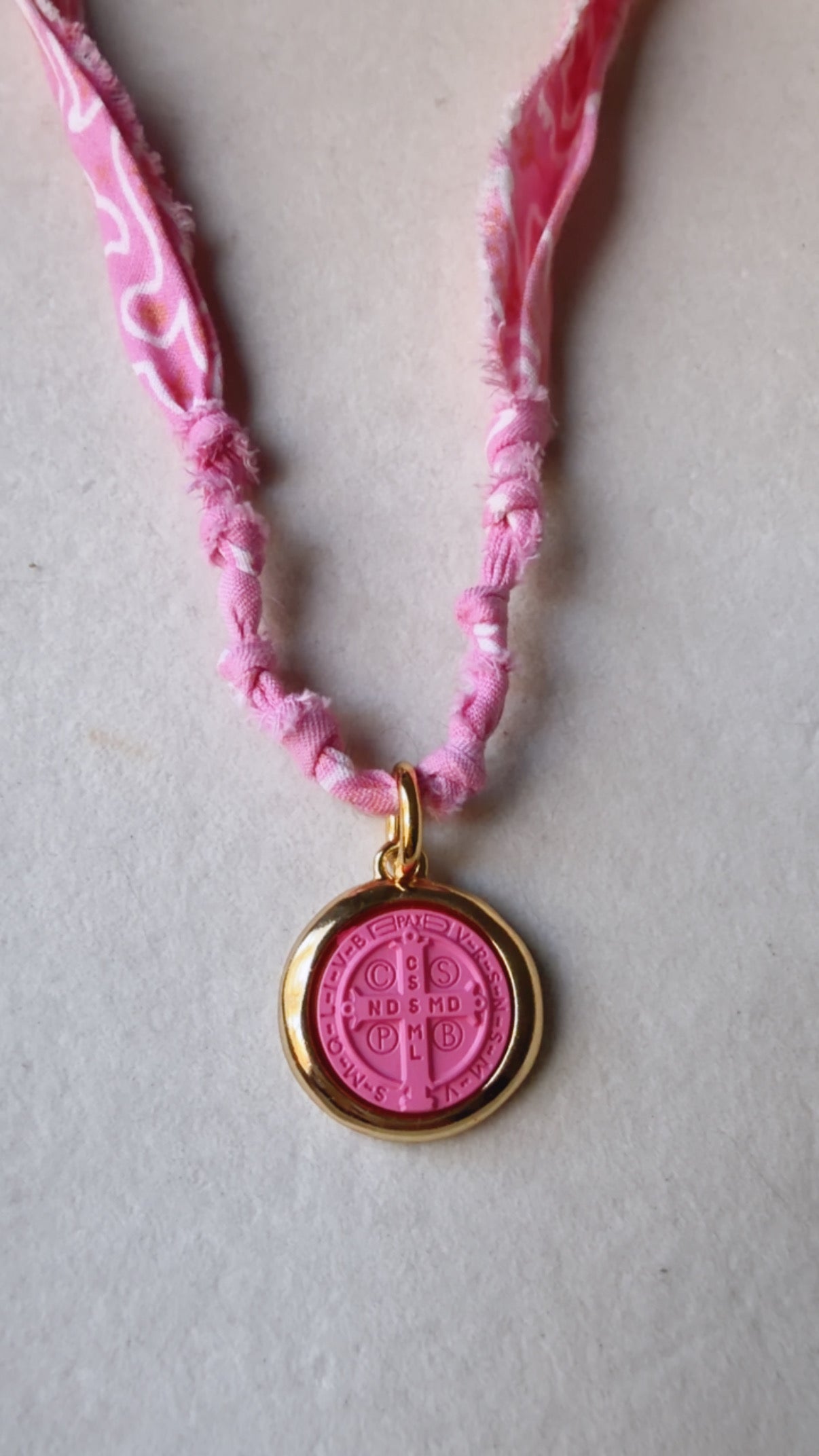 Bandana Charm Necklace