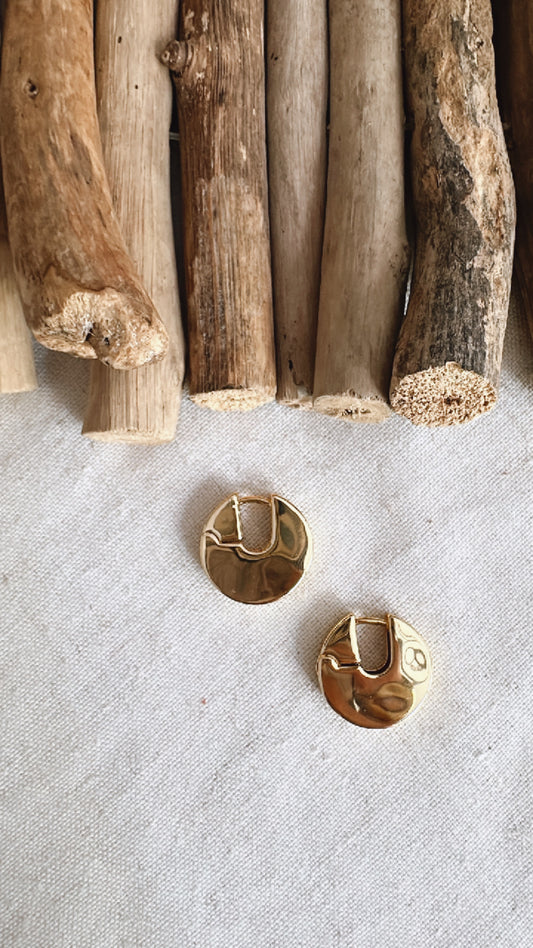 Pre Party Huggie Hoop Earrings