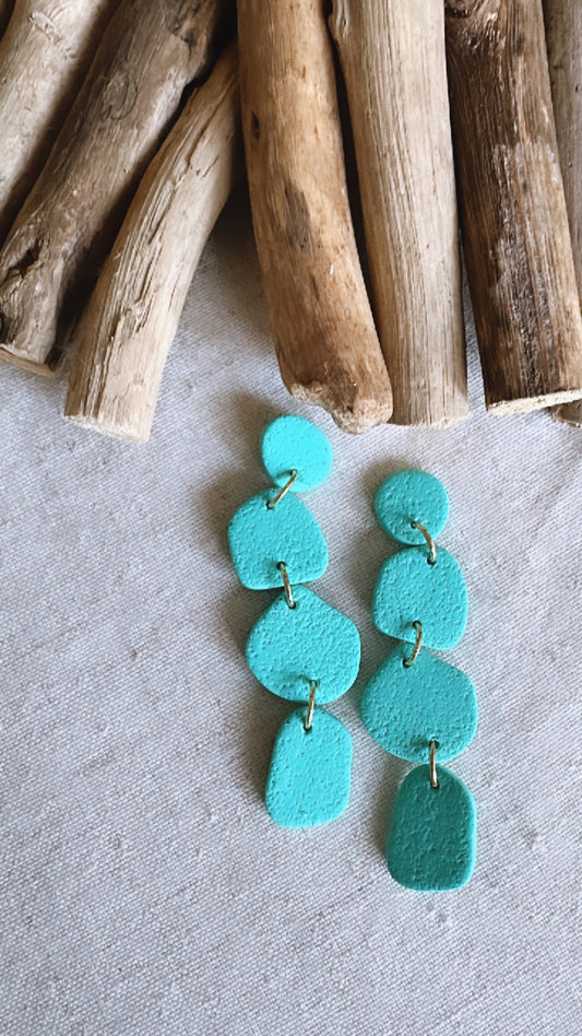 The 30A Collection - Charlie (medium) - Clay Earrings