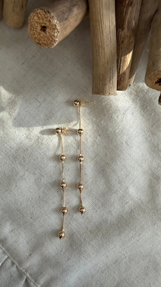 Casablanca Gold Drop Earrings