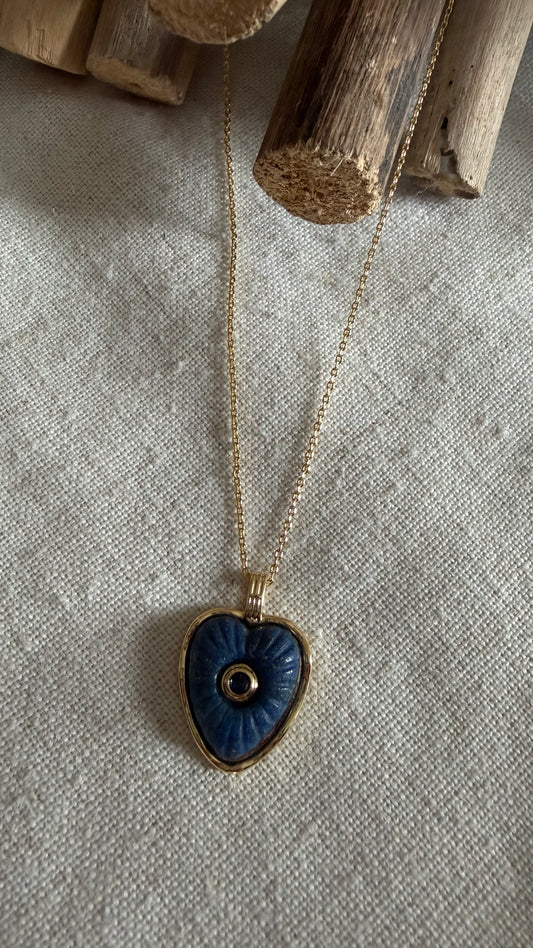 Heart (Lapis) Necklace
