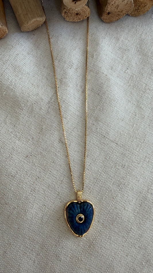 Heart (Lapis) Necklace