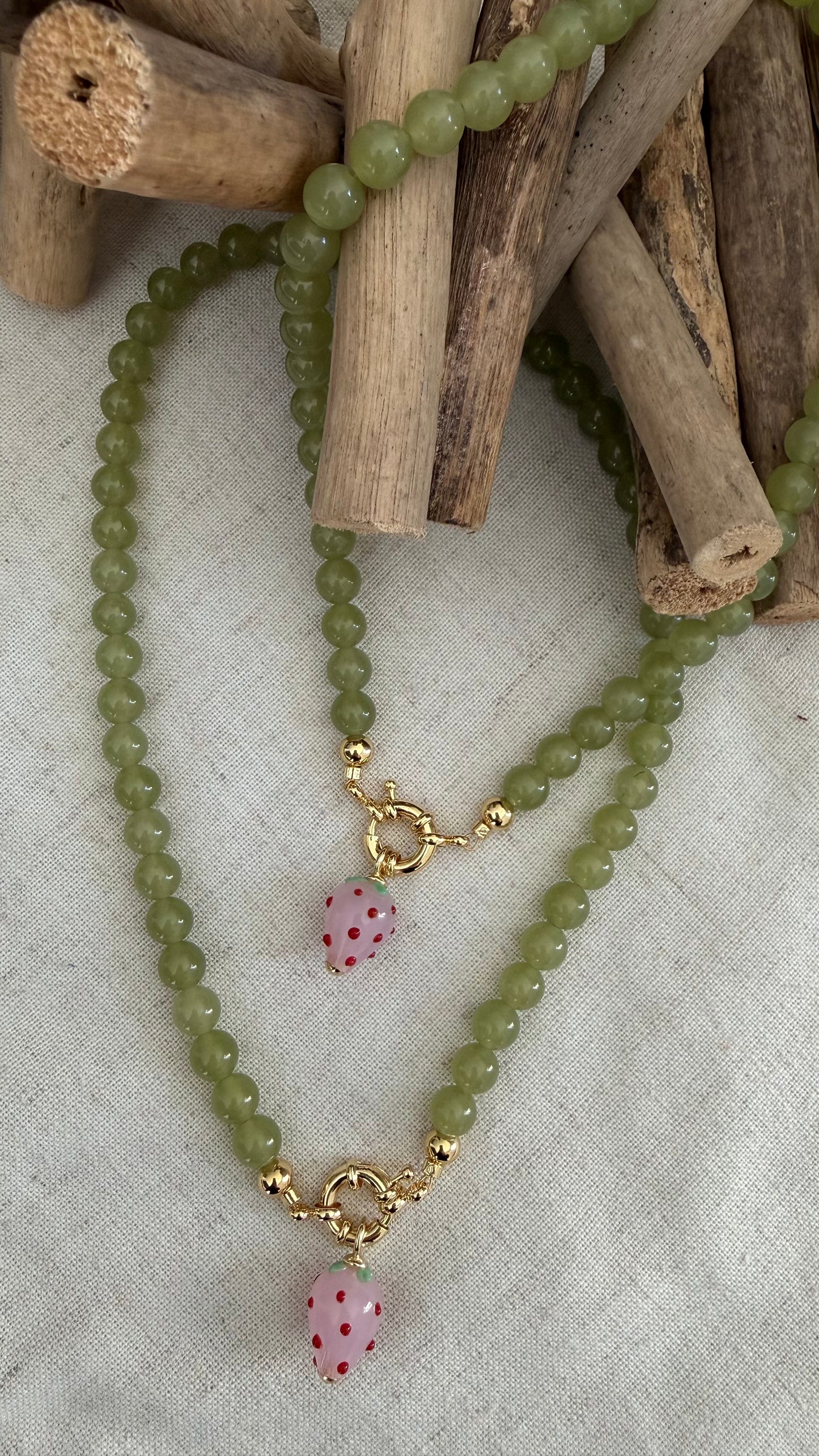 Strawberry Jam Necklace