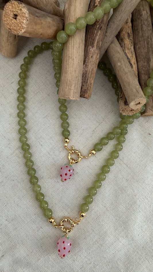 Strawberry Jam Necklace