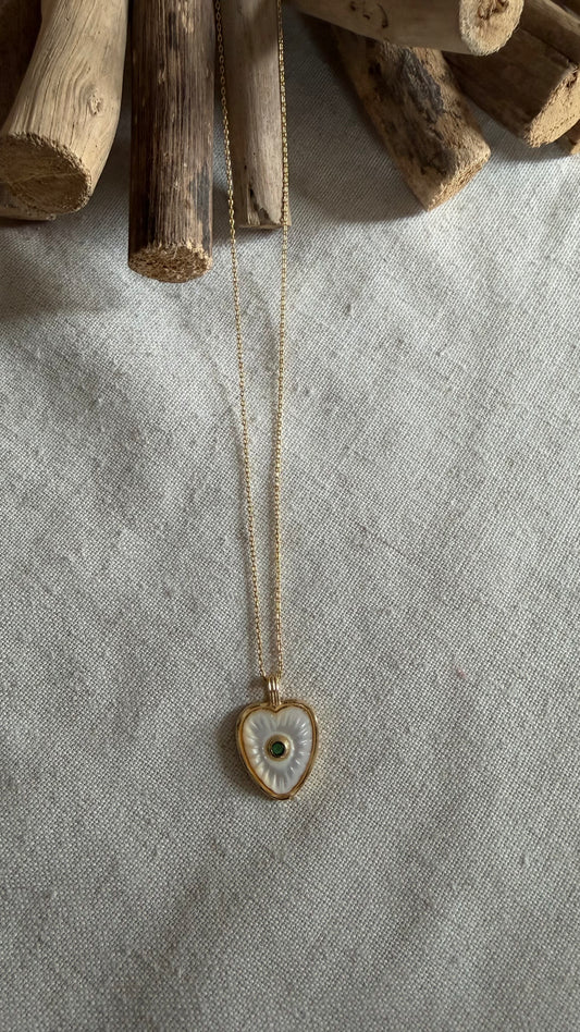 Heart (Mother of Pearl) Necklace