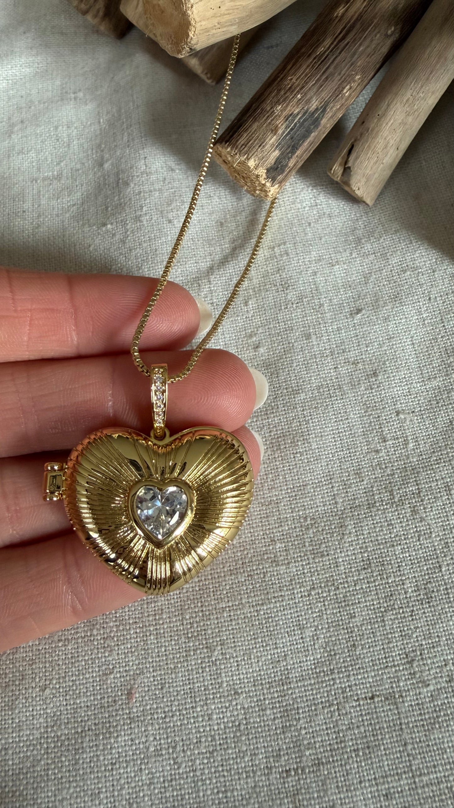 Heart Locket Necklace