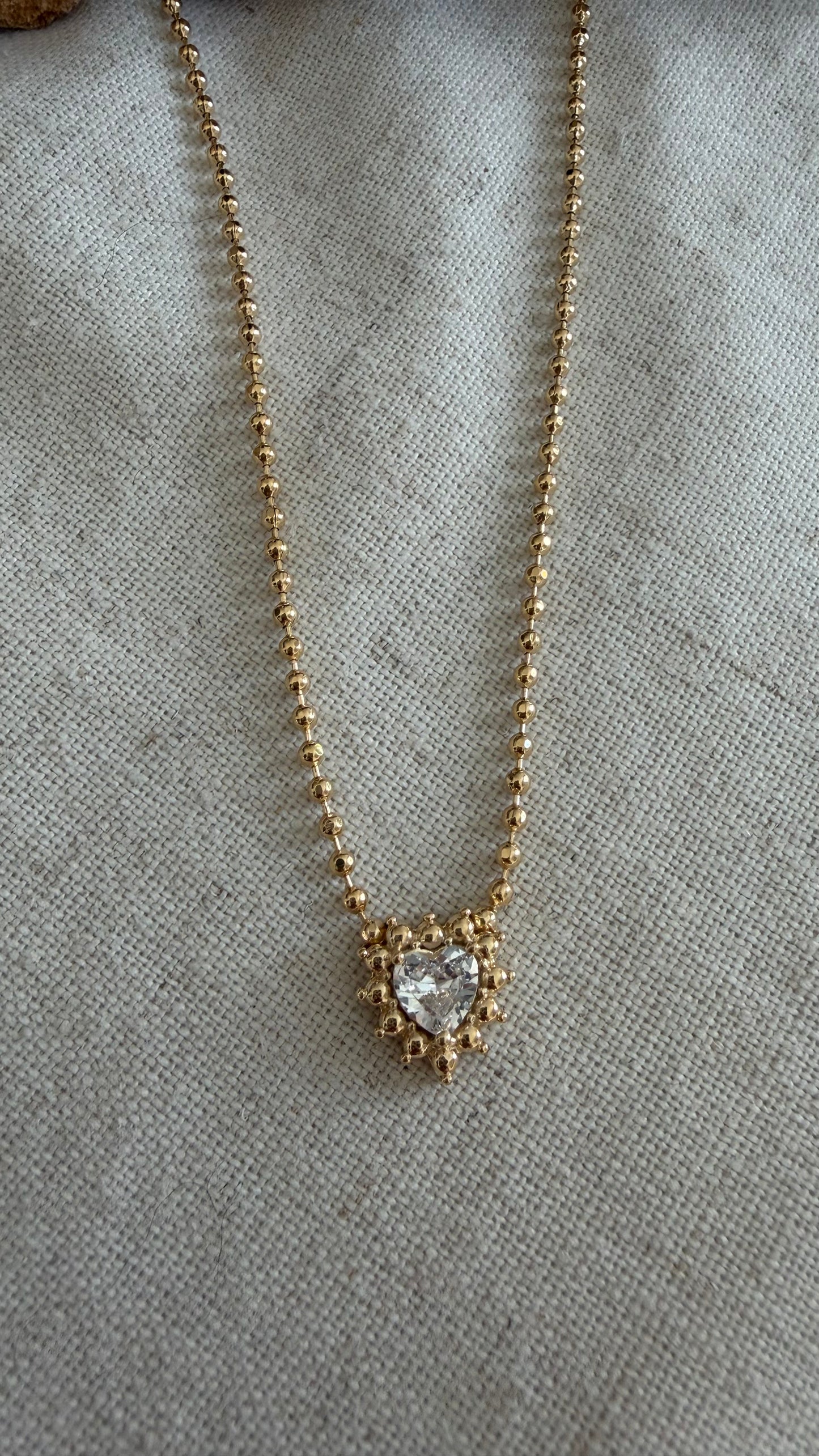 Golden Heart Necklace
