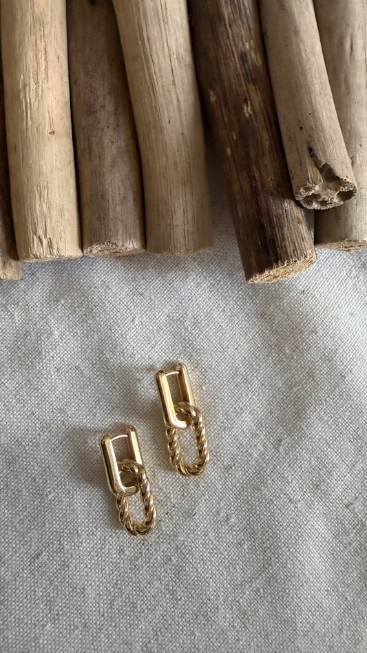 Lennox Double Hoop Earrings