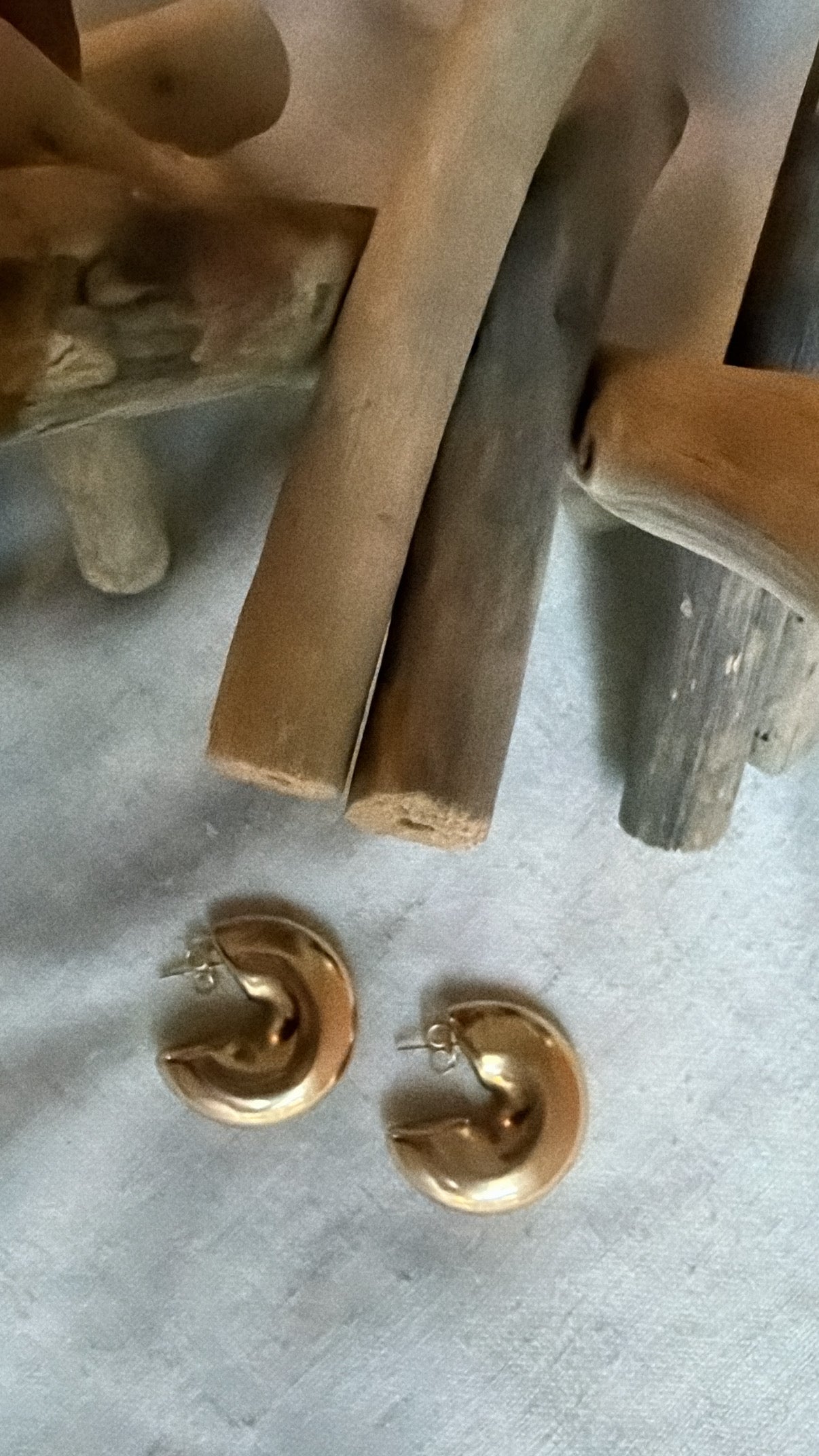 Soleil Hoop Earrings