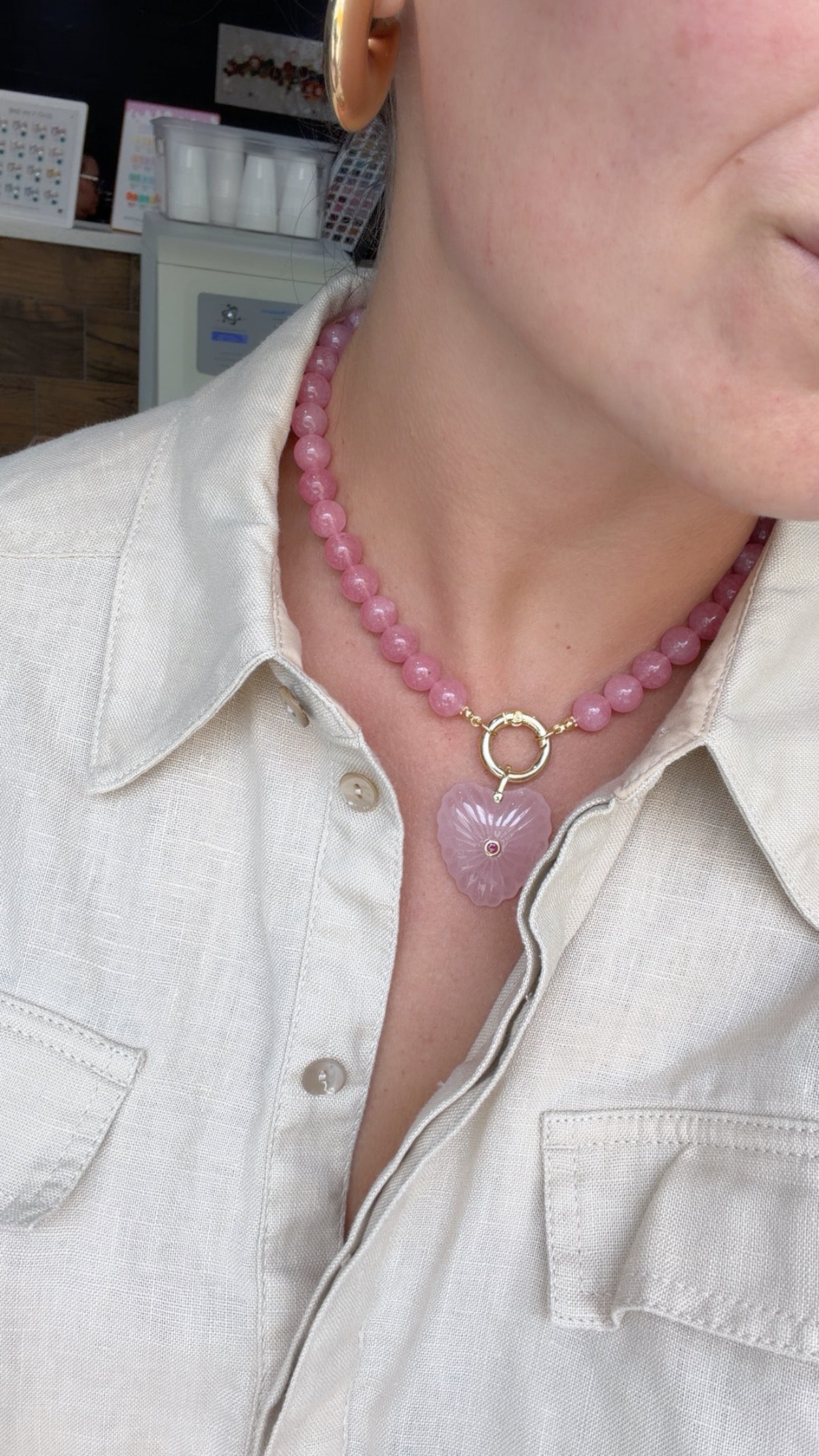 Pink Sunsets Necklace