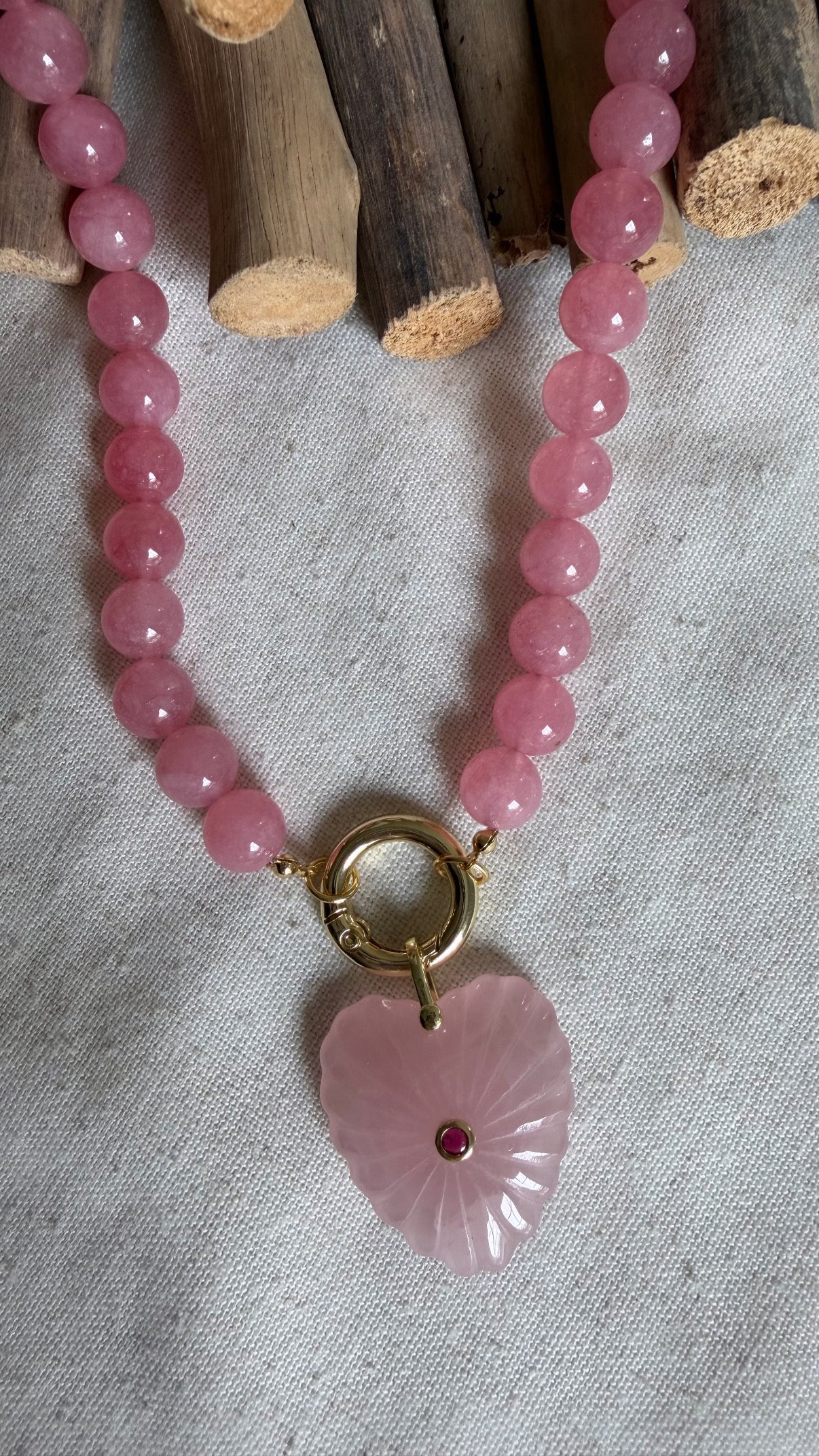Pink Sunsets Necklace