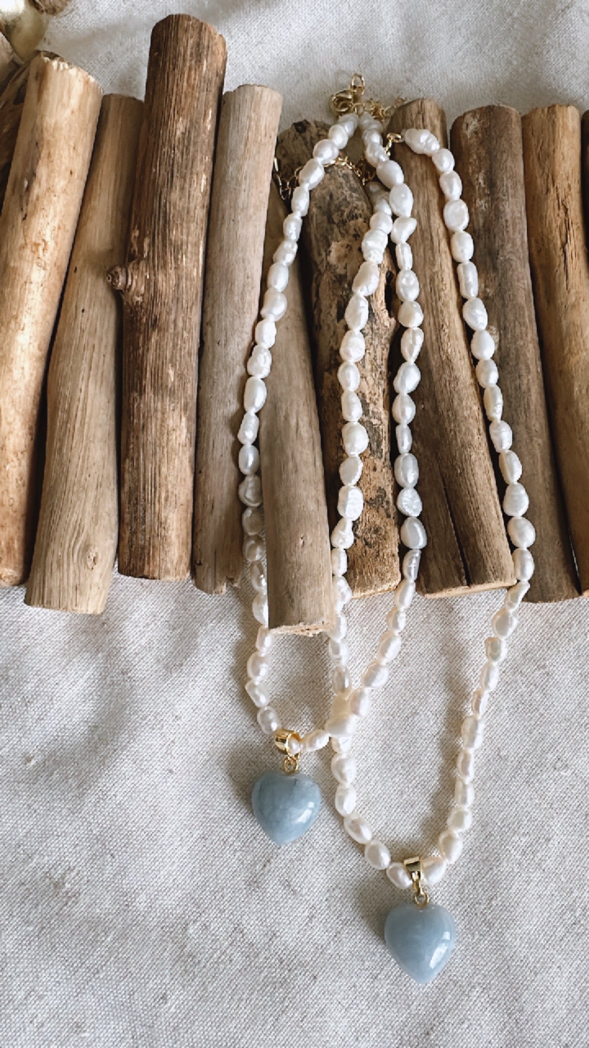 Lovey Fresh Water Pearl Necklace