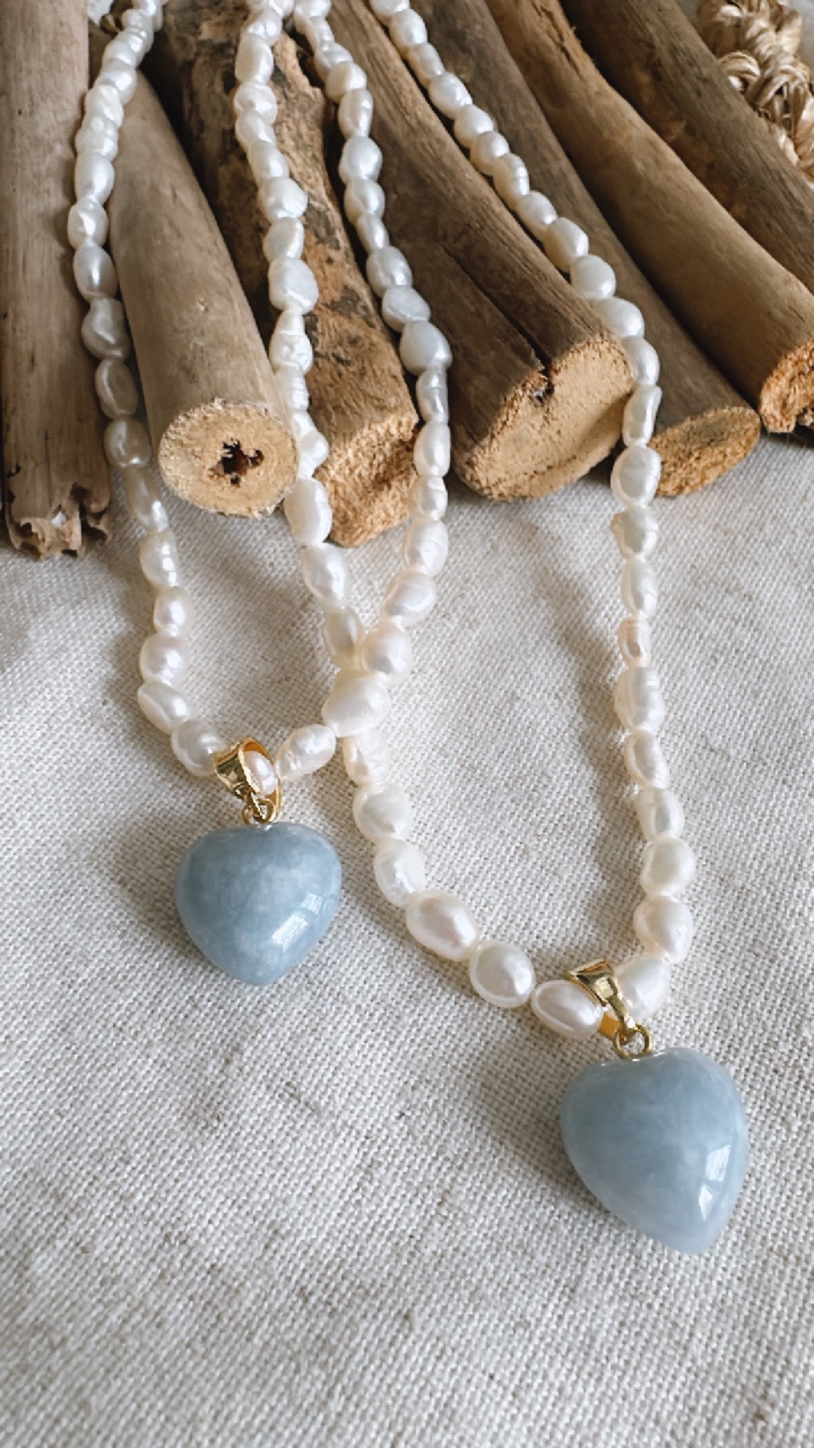 Lovey Fresh Water Pearl Necklace