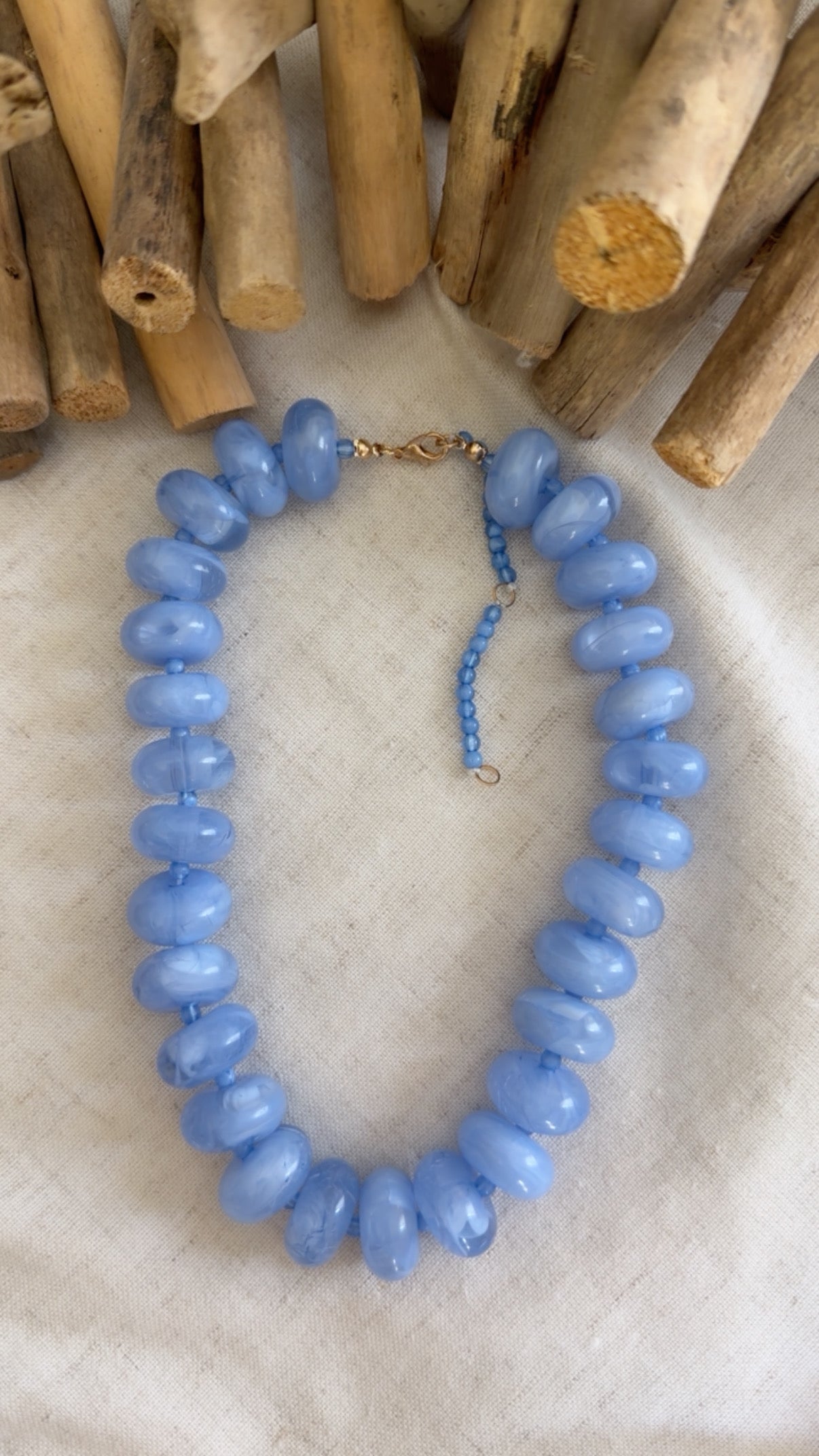 Celine - light blue - Necklace