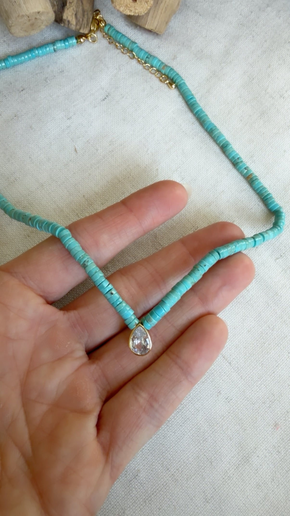 Midnight Turquoise Necklace