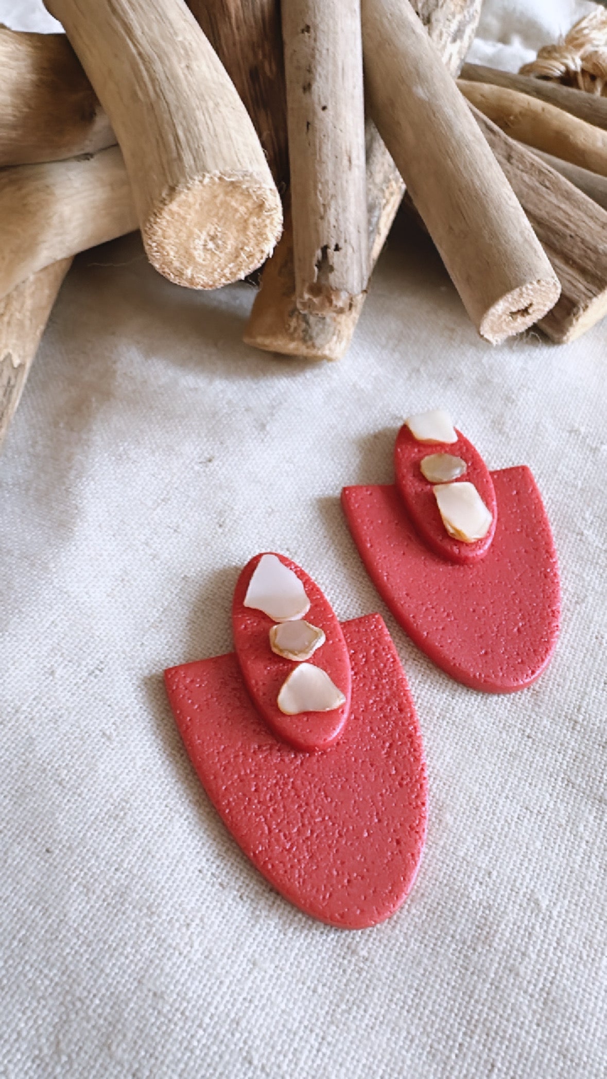 All things Pink Collection - Clay Earrings