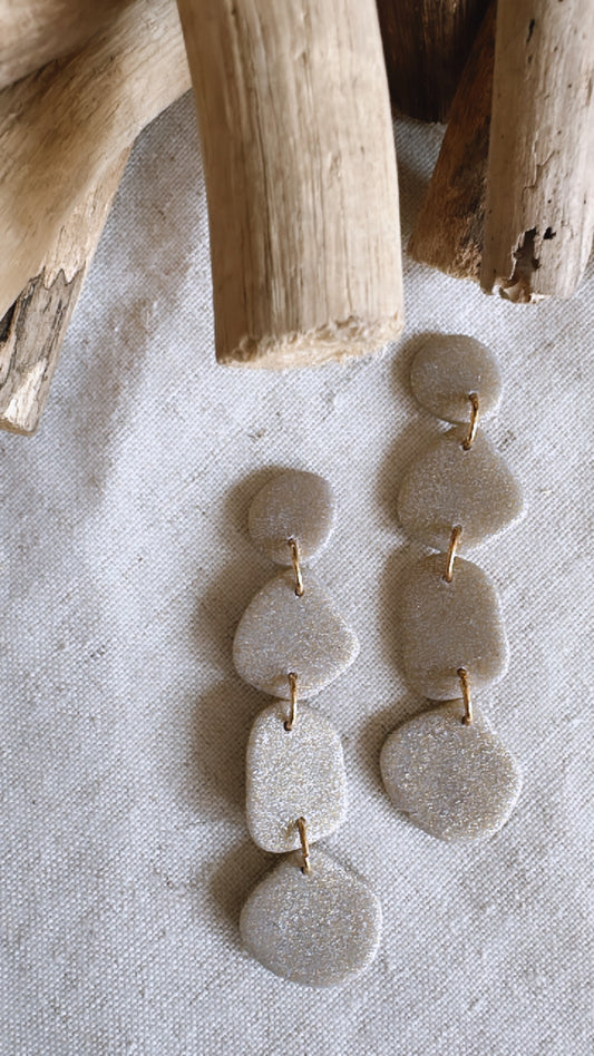 The 30A Collection - Charlie (medium) - Clay Earrings