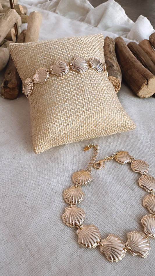 The Golden Hour Collection - Shell - Bracelet