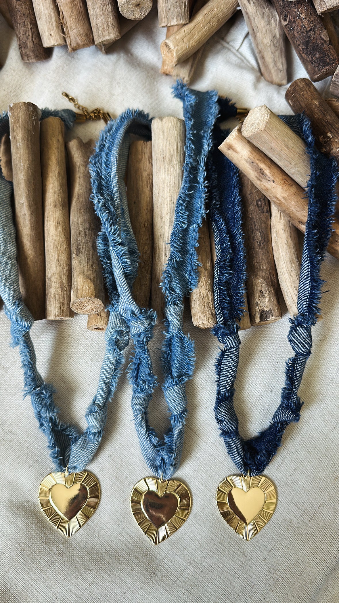 Blue Jean Baby Necklace