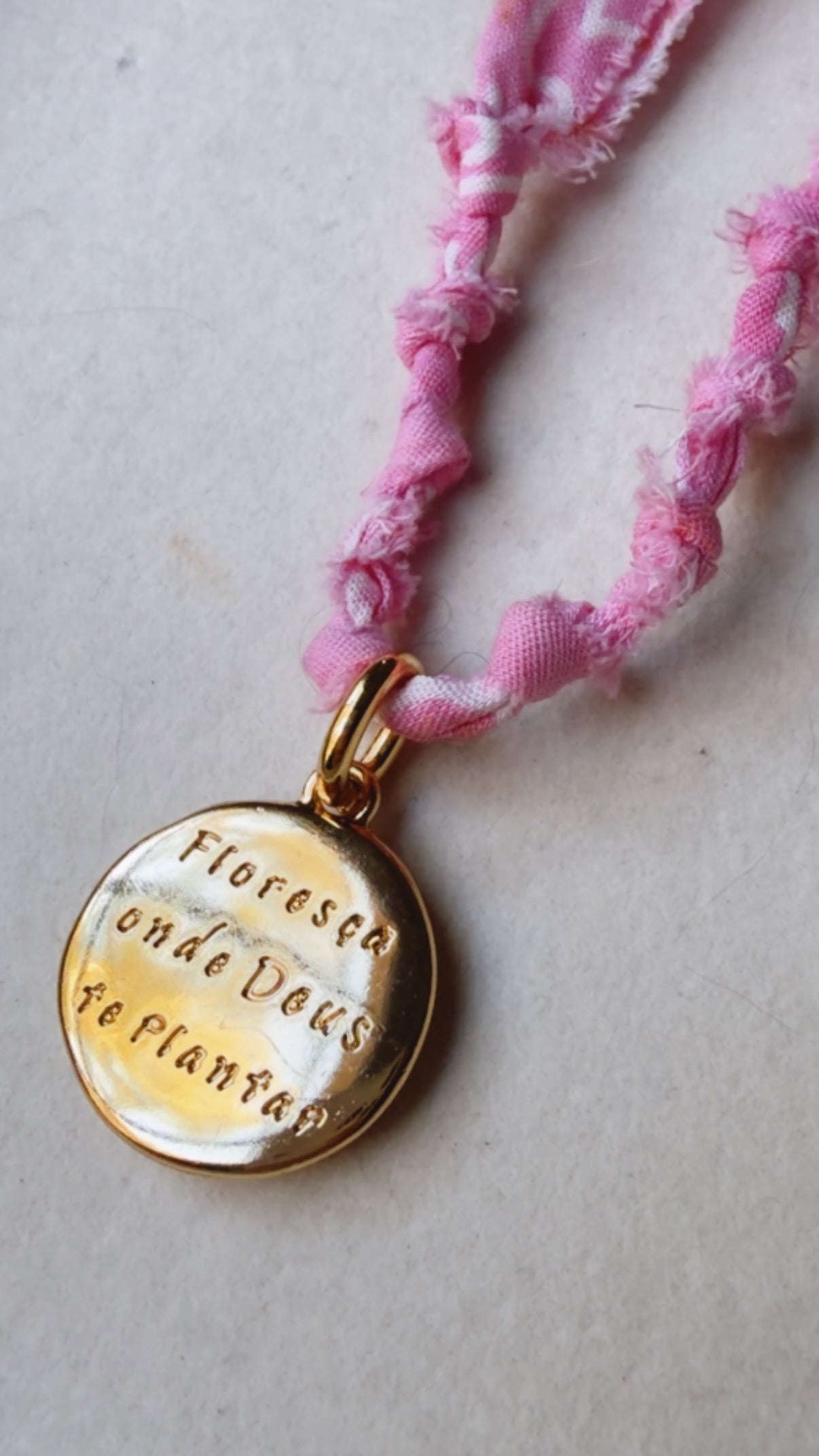 Bandana Charm Necklace