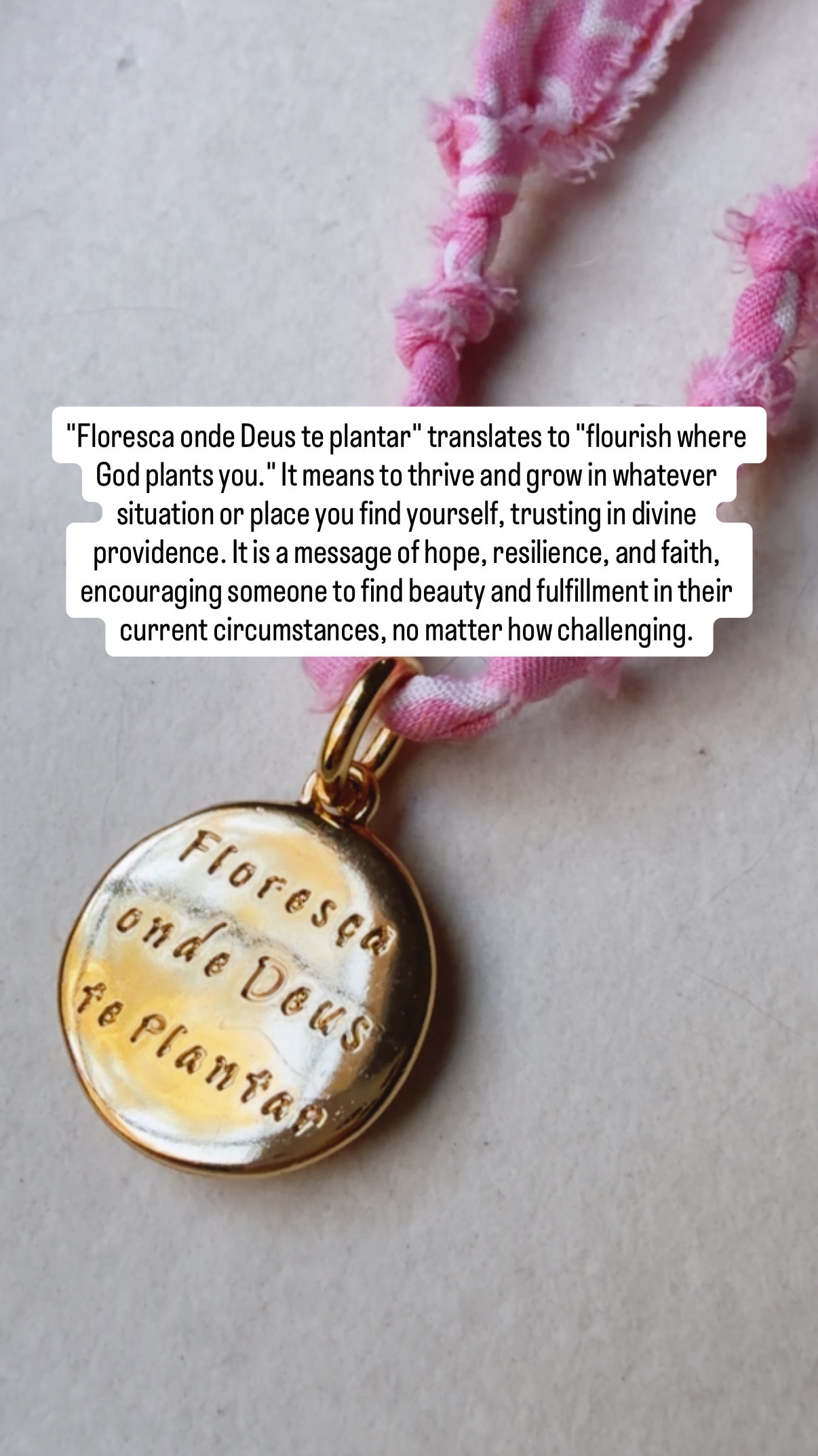 Bandana Charm Necklace