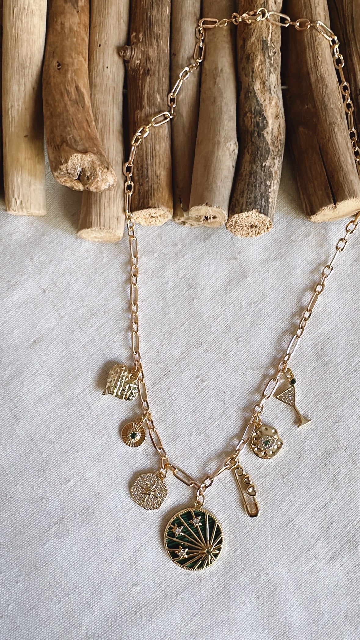 The Golden Hour Collection -  Cheers to New Dreams - Necklace