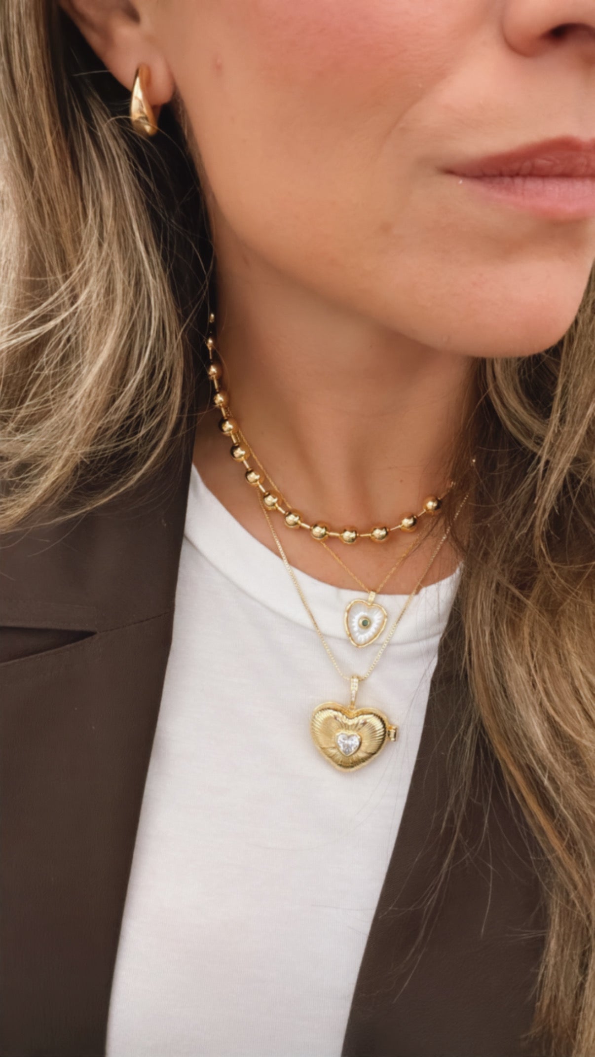 Heart (Mother of Pearl) Necklace