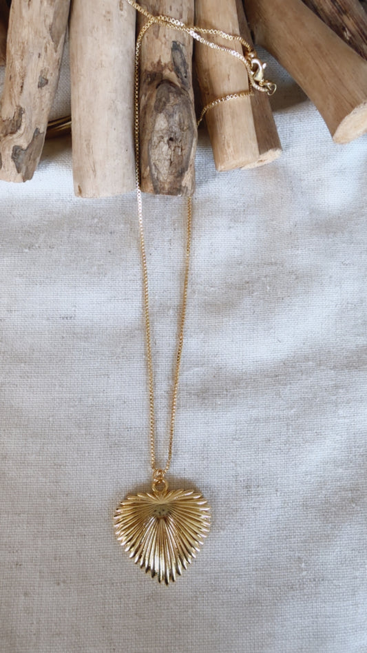 Heart burst Necklace