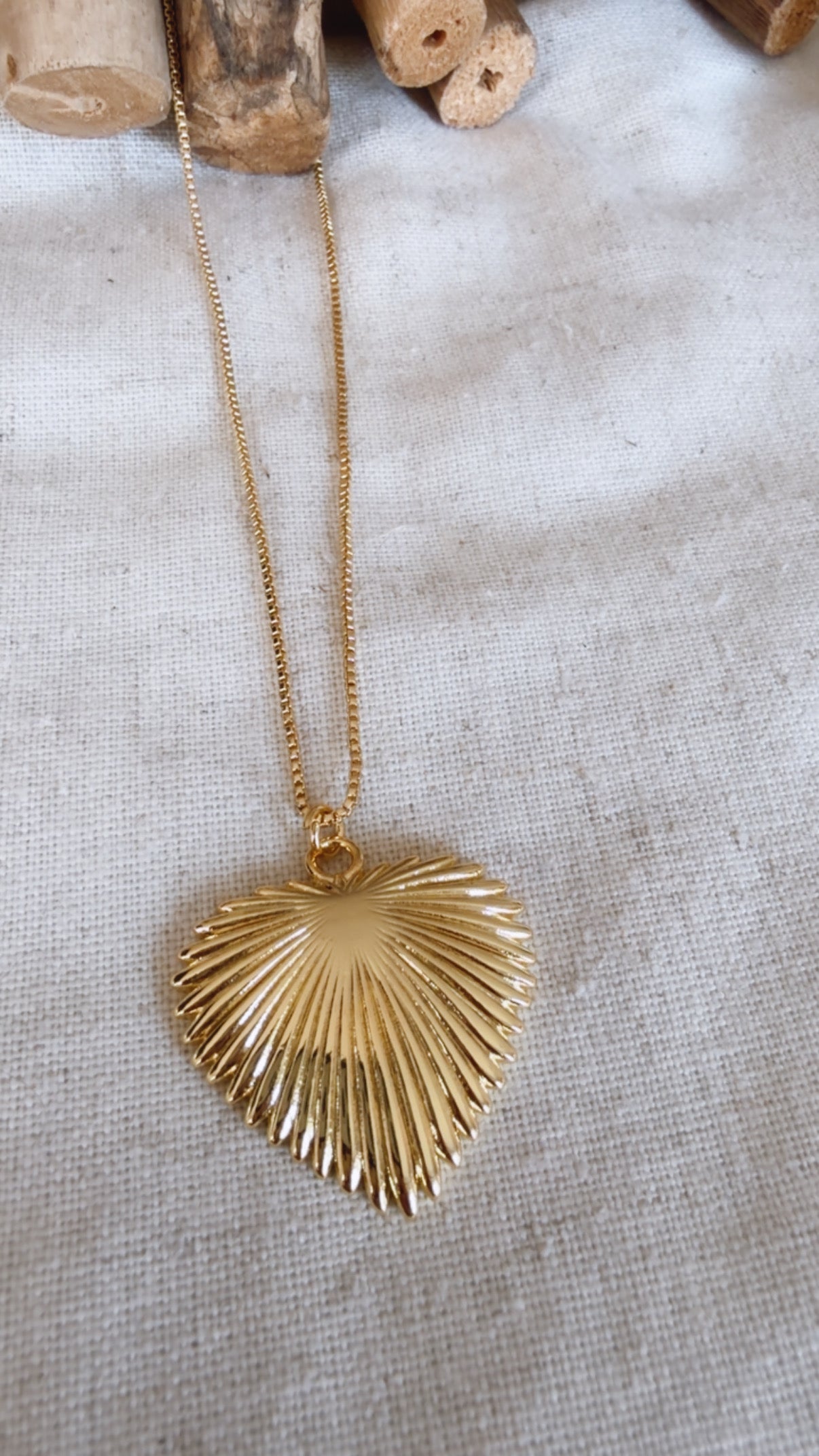 Heart burst Necklace