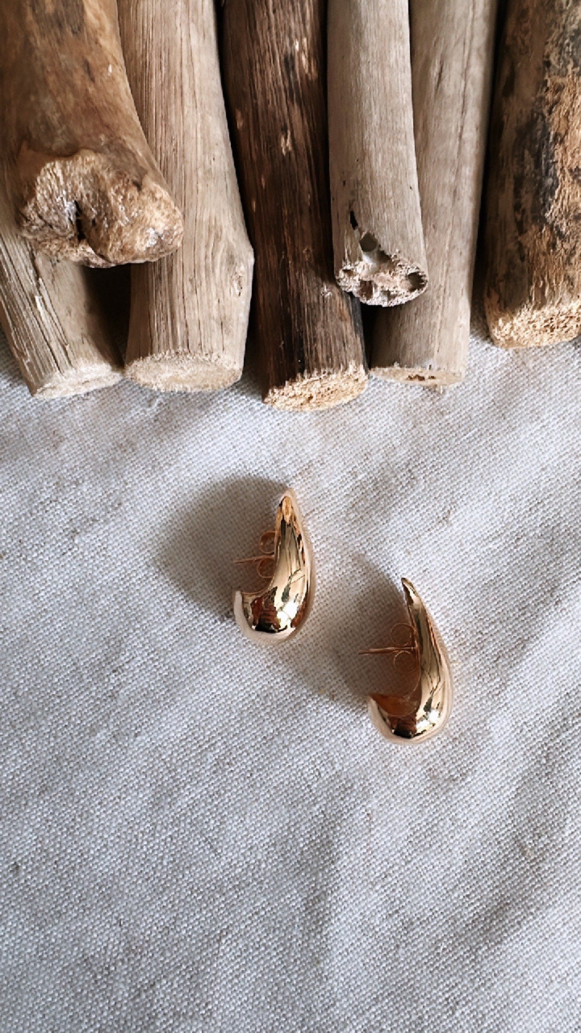 The Golden Hour Collection - Teardrop  - Earrings